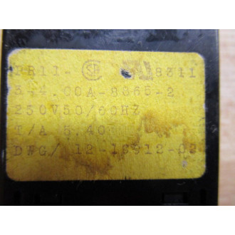 Airpax PR11-3-4.00A-8865-2 Circuit Breaker - Used