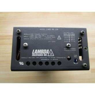 Lambda LNS-W-24 Regulated Power Supply - New No Box