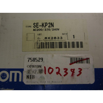 Omron SE-KP2N Motor Protective Relay