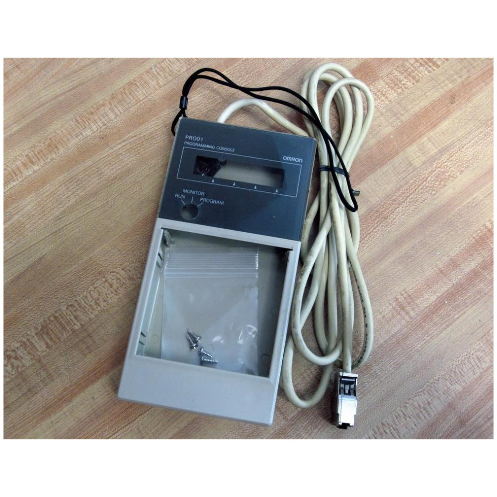 Omron CQM1-PRO01-E Programmable Console Unit CQM1PRO01E Enclosure Only - Used