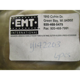 EMT International Y142203 Seal (Pack of 6)