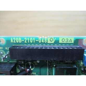 Fanuc A20B-2101-048003A PC Board A20B2101048003A - Used