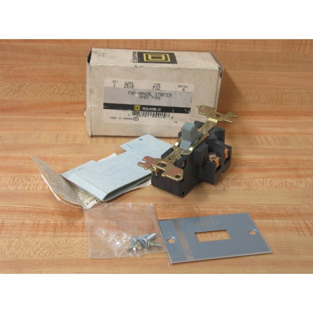 Square D 2510-F02 FHP Manual Starter 2510-FO2