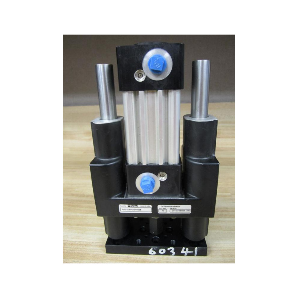 Parker P5E-J040GGN0025 Pneumatic Guided Cylinder Series P1D - New No Box