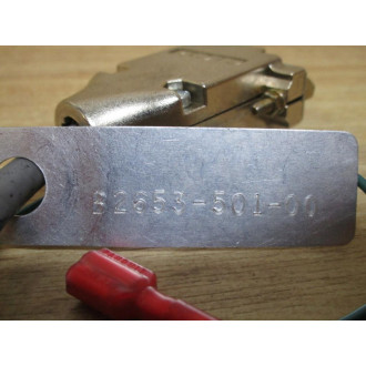 AMP B2653-501-00 Connector Missing Pin - Used