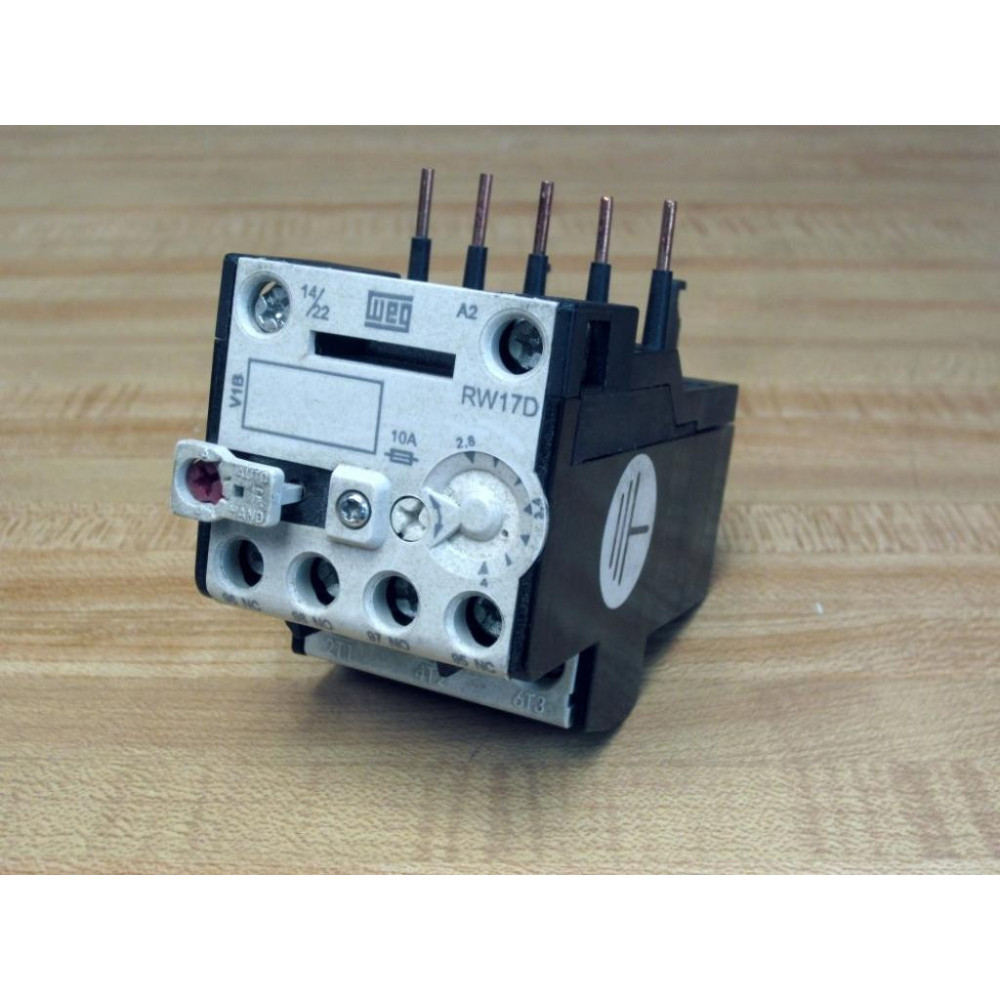 WEG RW17D Overload Relay RW17 - Used