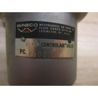 Wabco P50382-1 Controlair Valve - New No Box