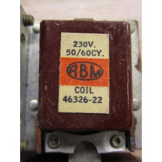 RBM Controls 109660-1022 3 Pole Relay - Used