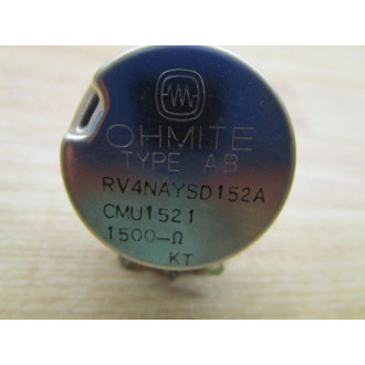 Ohmite RV4NAYSD152A Potentiometer 1500 Ω - Used