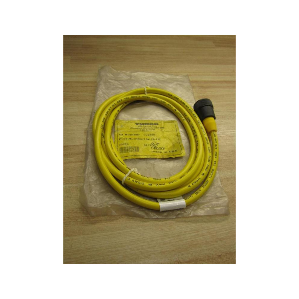 Turck RK 20-2M Cable U2020
