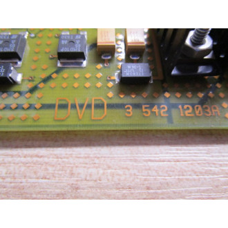 Milacron 3-542-1203A PC Board DVD Assembly 35421203A . - Used