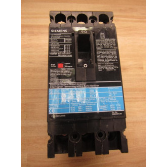 Siemens ED63B090 Circuit Breaker ED63B090L - Used