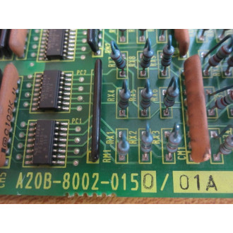 Fanuc A20B-8002-0150 IO Board A20B-8002-015001A - Used