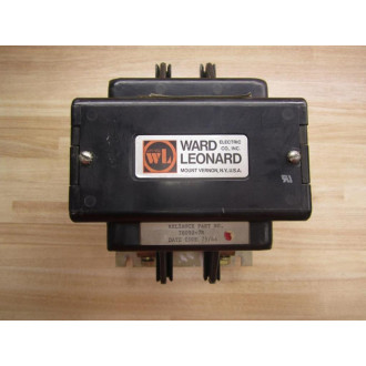 Ward Leonard RDP3-0021-11 Contactor Relay 78092-7R 600VDC - Used