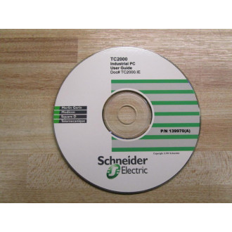 Schneider 139970 (A) Software CD For TC2000 - Used