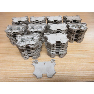Weidmuller WDU 2.5 Terminal Block WDU 2,5 1020000000 (Pack of 101) - Used