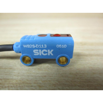 Sick WS2S-D113 Photoelectric Sensor WS2SD113 - Used