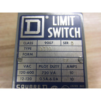 Square D 9007-B53A Limit Switch 9007B53A - New No Box