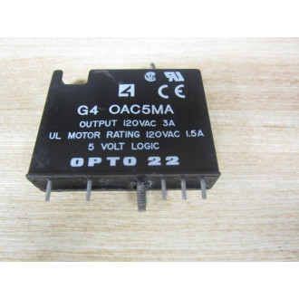 Opto 22 G4 OAC5MA IO Module G4OAC5MA - Used