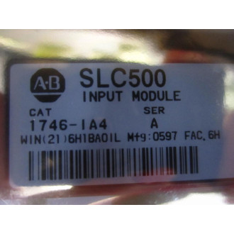 Allen Bradley 1746-IA4 Module 1746-1A4 Ser A - New No Box