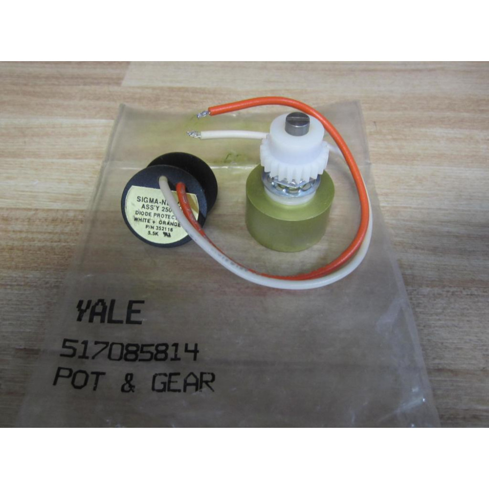 Yale 517085814 Pot & Gear