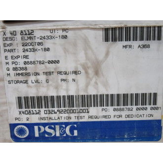 Amot Controls 2433X-180 Thermostat Element 2433X180