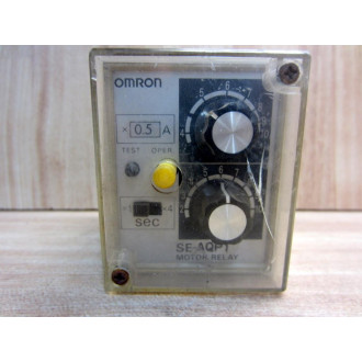 Omron SE-AQP1 Motor Relay SEAQP1 - Used