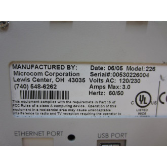 Microcom 226 Thermal Printer Model 226