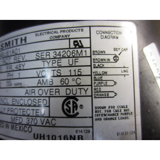 A.O. Smith F48U61A01 Motor - New No Box