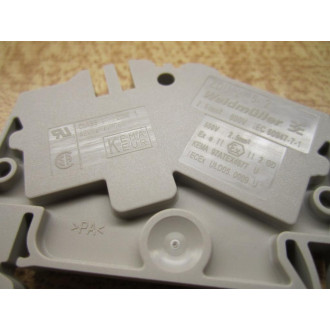 Weidmuller ZDU2.5-2 Terminal Block 1706010000 (Pack of 11) - New No Box