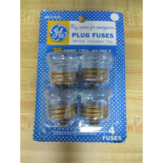 General Electric GE37625-4D Plug Fuse GE37625 (Pack of 4)