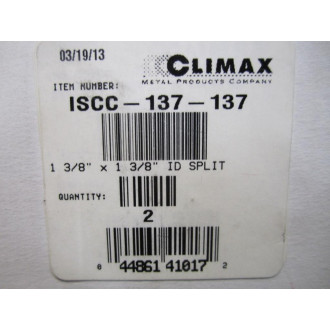 Climax ISCC-137-137 Coupling Clamp ISCC137137