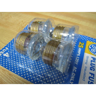 General Electric GE37625-4D Plug Fuse GE37625 (Pack of 4)