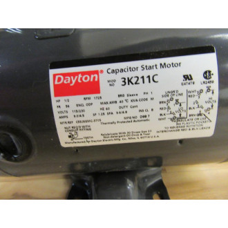 Dayton 3K211C Motor
