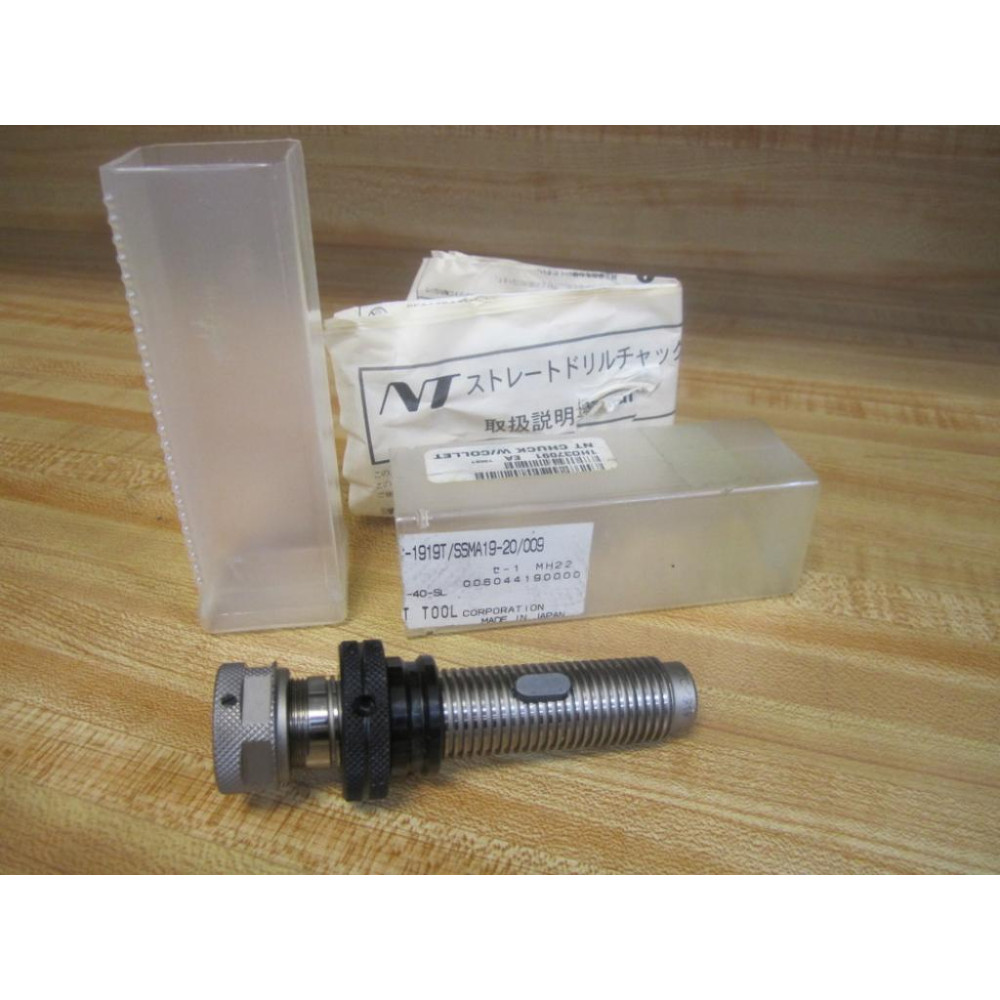 NT Tool DC-1919TSSMA19-20009 Straight Drill Chuck DC1919TSSMA1920009
