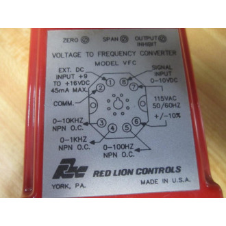 Red Lion VFC10000 Frequency Converter Model VFC - New No Box