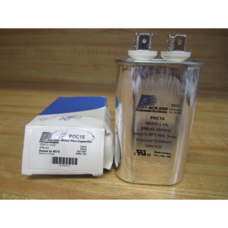 Packard POC15 Oval Motor Run Capacitor G21-897