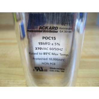 Packard POC15 Oval Motor Run Capacitor G21-897