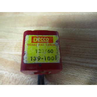 Decco 139-100P Numatics Square Coil 139100P (Pack of 2) - New No Box
