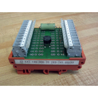 Wago 289-141 Terminal Block 289141 - Used
