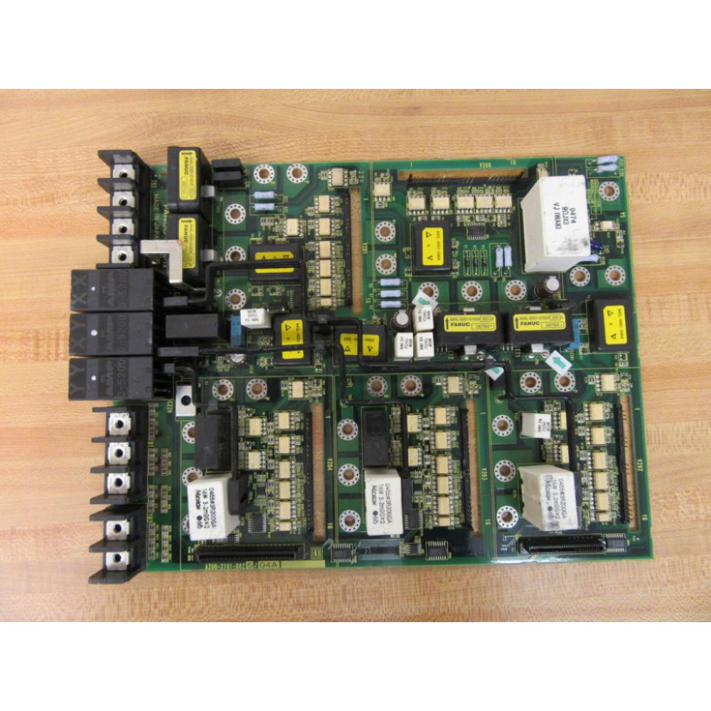 Fanuc A20B-2101-0025 Power PCB 10 A20B-2002-002504A Non-Refundable - Parts Only