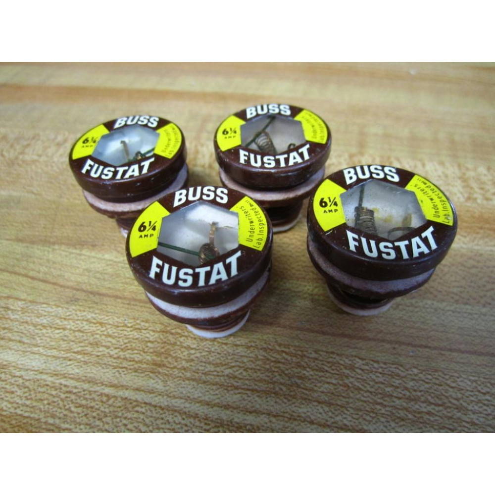 Bussmann RH-11 Buss Fustat Fuse RH11 (Pack of 4) - New No Box