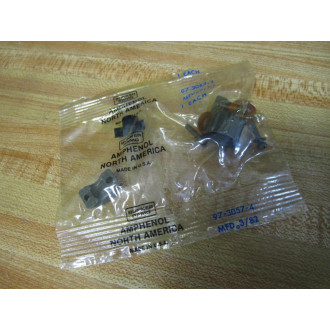 Amphenol 97-3057-4 Cable Clamp 9730574 (Pack of 2)
