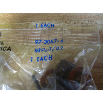 Amphenol 97-3057-4 Cable Clamp 9730574 (Pack of 2)