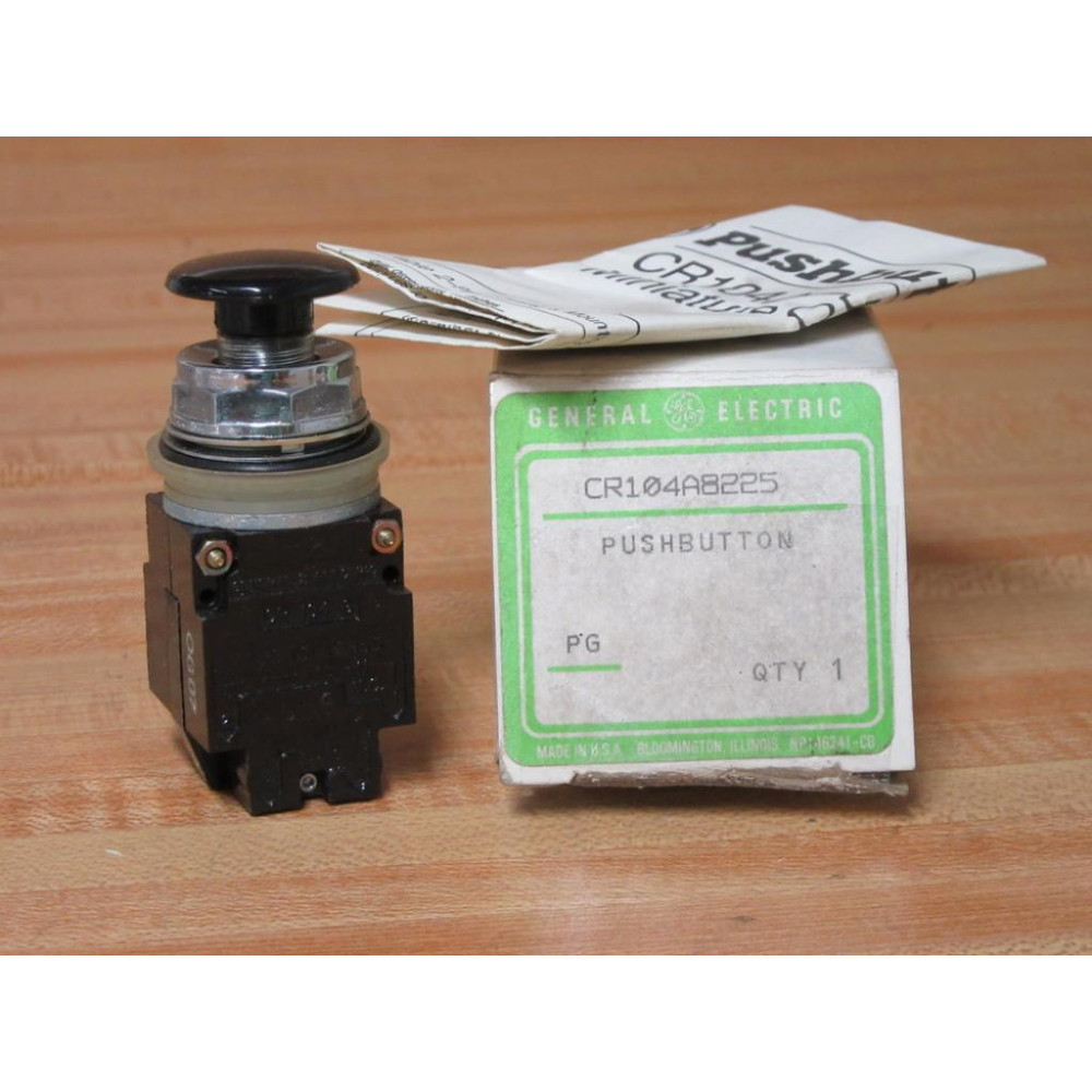 General Electric CR104A8225 Push Button