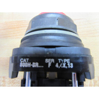 Allen Bradley 800H-BR Pushbutton 800HBR Red W800T-XD1 - New No Box