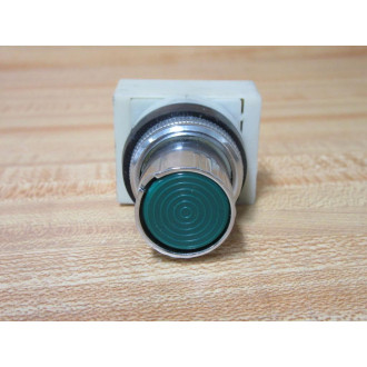 Fuji Electric AH25-S2 Green Push Button AH25S2 - Used