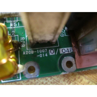 Fanuc A20B-1007-0140 Board 3 A20B-1007-014004B - Parts Only