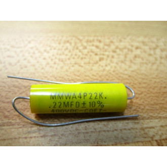 Cornell Dubilier MMWA4P22K Capacitor .22MFD 400VDC (Pack of 5) - New No Box