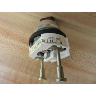 Allen Bradley 800T-16HX2KB6 Selector Switch 800T16HX2KB6 Red Button - Used